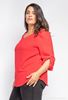 Picture of PLUS SIZE TOP WITH GOLD PIPING